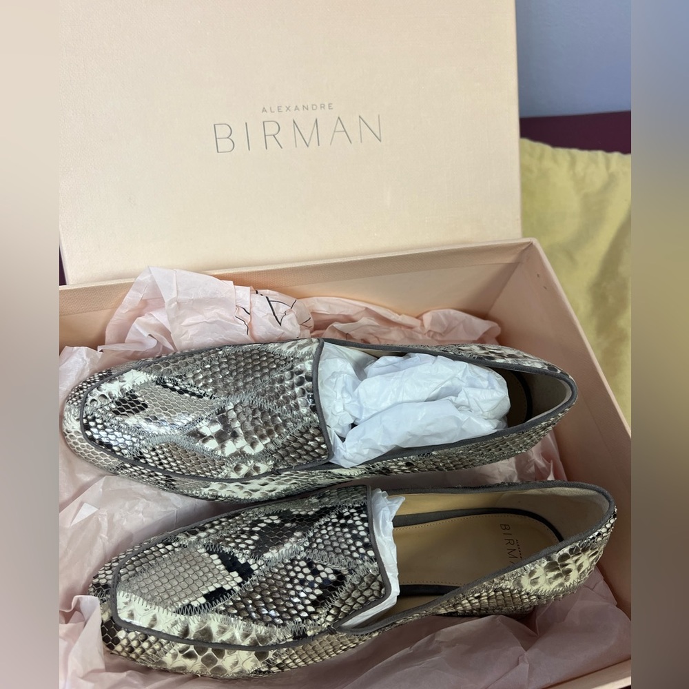 Alexandre Birman exotic short heel size 37 BNIB